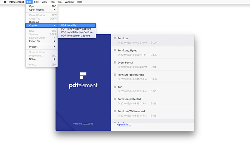 how to open multiple pdfs in one window mac