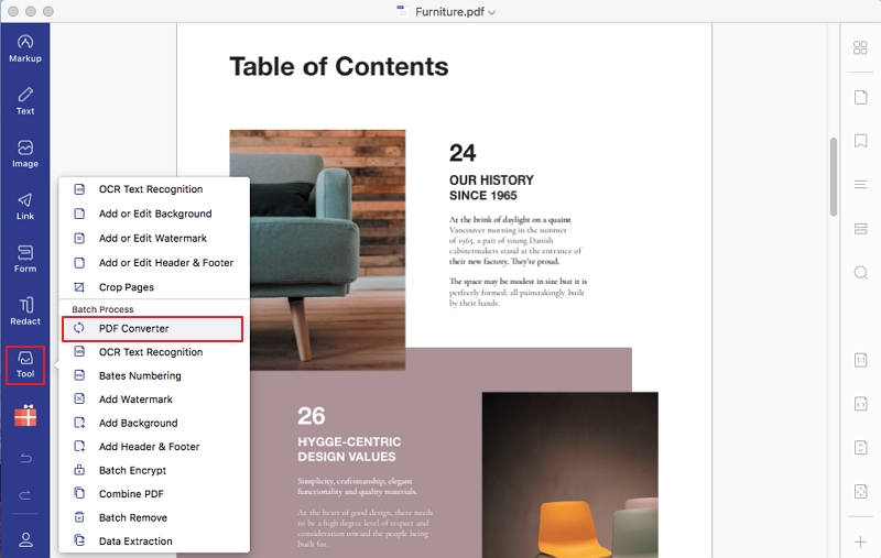 save pdf as word on mac