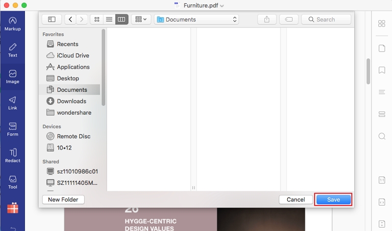 how to export pdf to word on mac