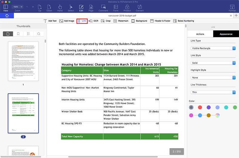 link to pdf maker