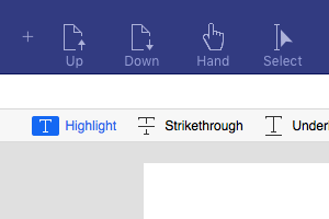 highlight pdf in preview