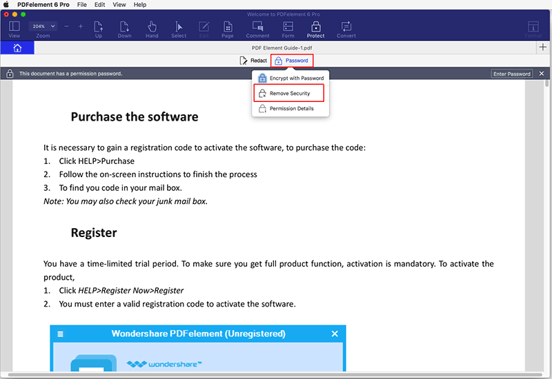 pdfelement 6 professional will not uninstall