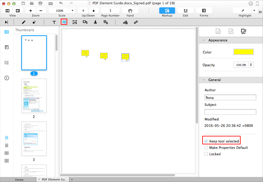 Wondershare PDFelement for Mac User Guide