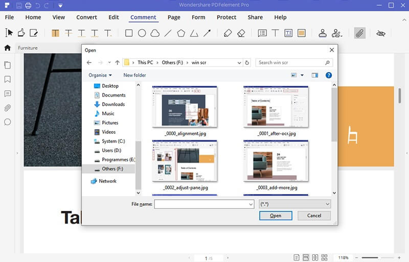 insert pdf into word document 2016