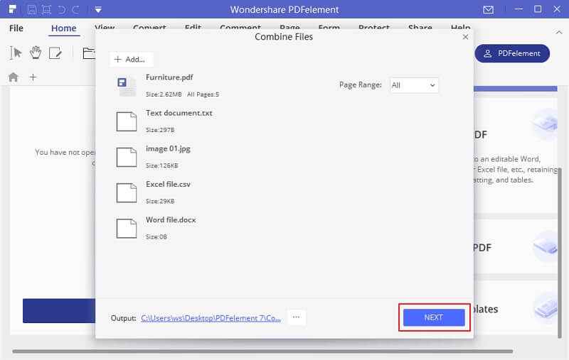 how to make a page document into a pdf