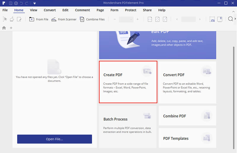 create fillable pdf form