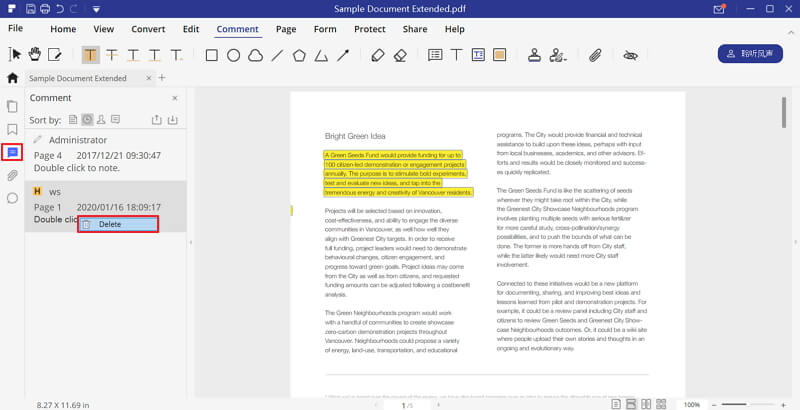 How To Unhighlight In PDF