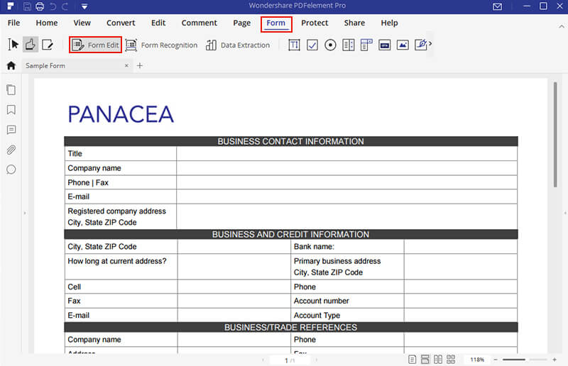 fillable form creator