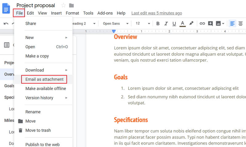 How To Make A Google Doc A PDF