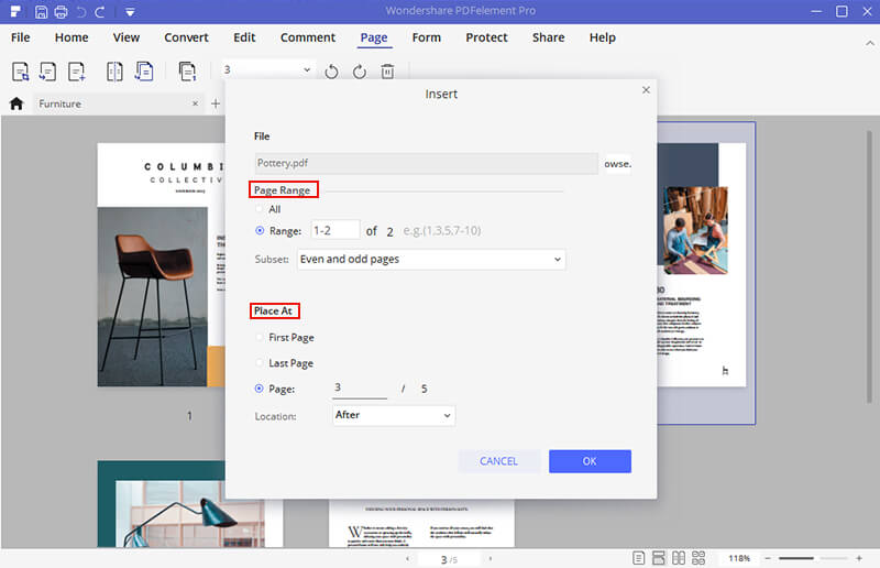 come creare un pdf multi-pagina