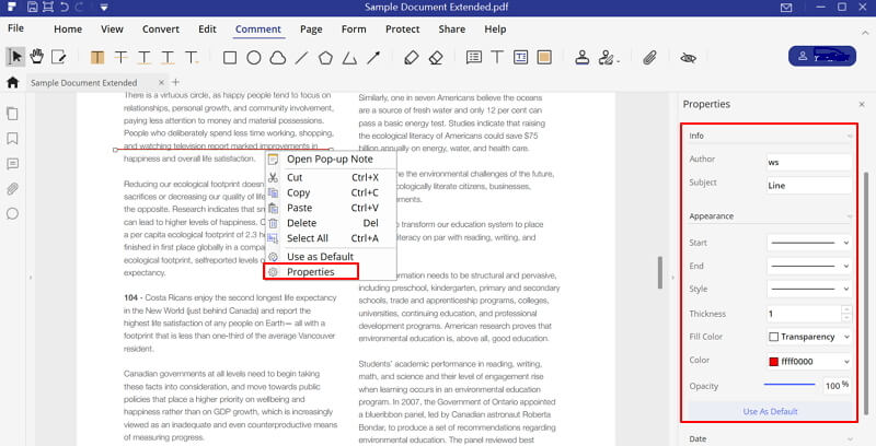 how to draw a line in adobe acrobat pro dc