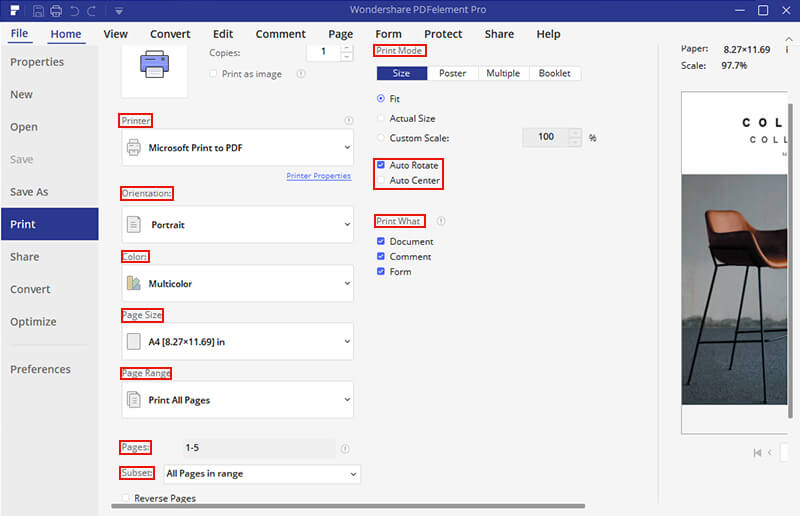 How To Print Multiple Pdf Files On One Page