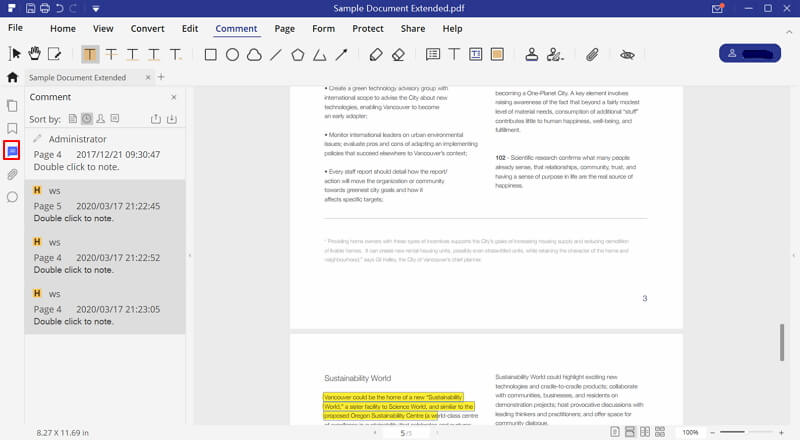 remove all highlights from pdf