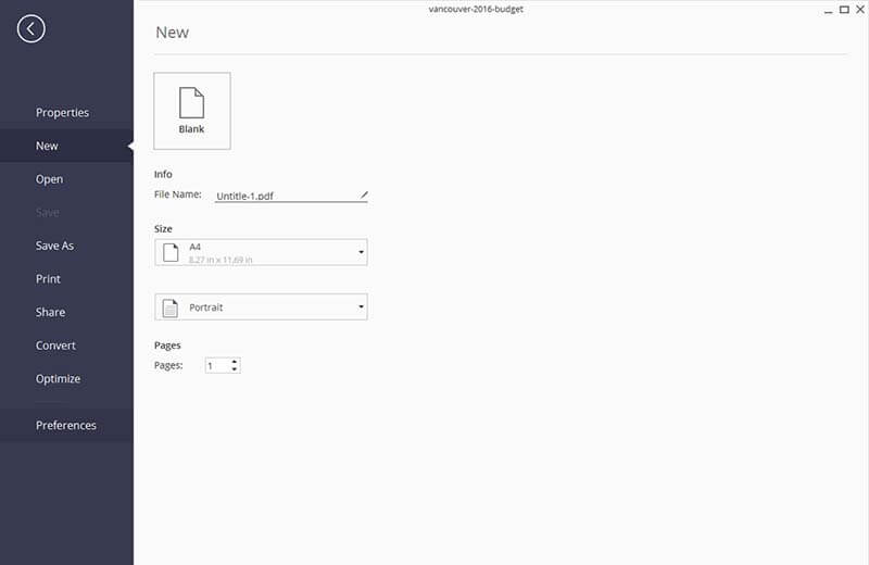 The Easiest Way to Create Blank PDF | Wondershare PDFelement