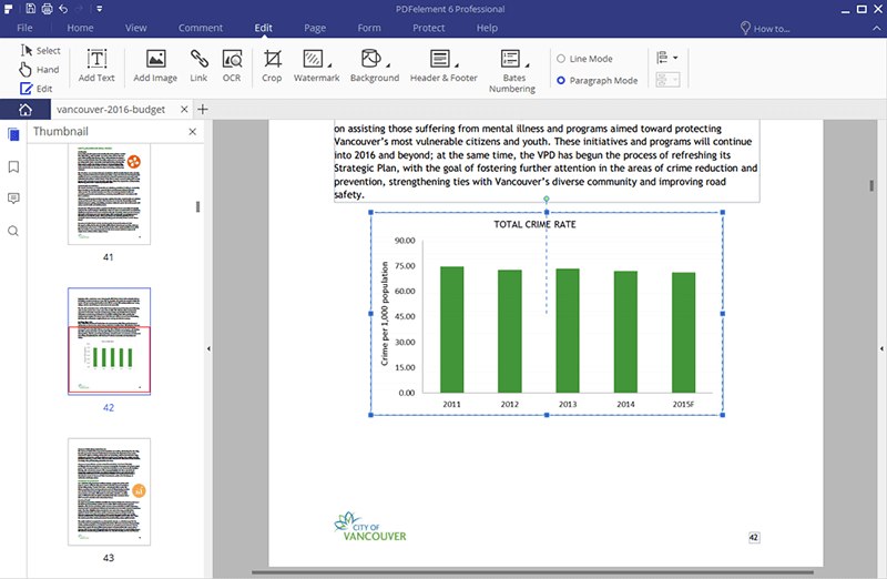 rotate pdf document and save