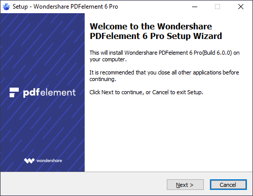 instal the new Wondershare PDFelement Pro 10.0.7.2464