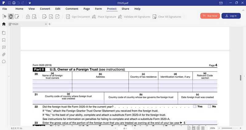 IRS Form 3520: Instructions to Fill it Right in 2020