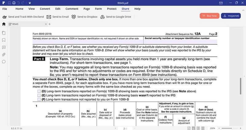 IRS Form 8949: The Instructions To Fill It Right