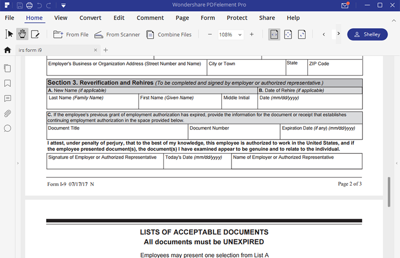 Form I 9 Understanding The Employment Eligibility Verification