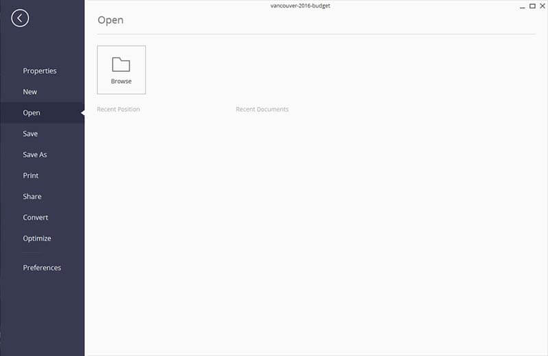 open double pdf file