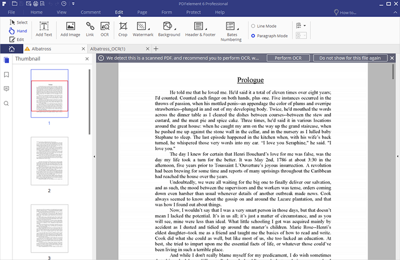 convert scanned pdf to editable word document free online