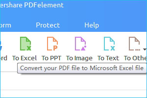 converting pdf to excel