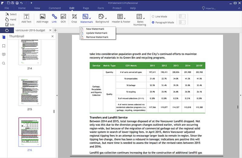 How to Remove Watermark from PDF | Wondershare PDFelement