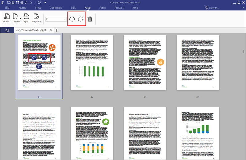 online rotate pdf document