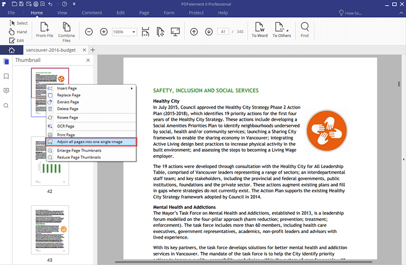 how to get pdf file into word