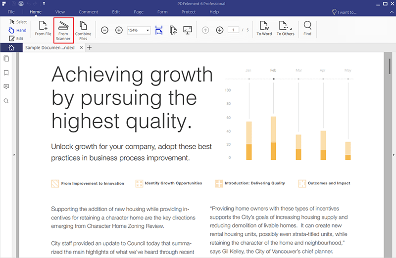 windows scan to pdf