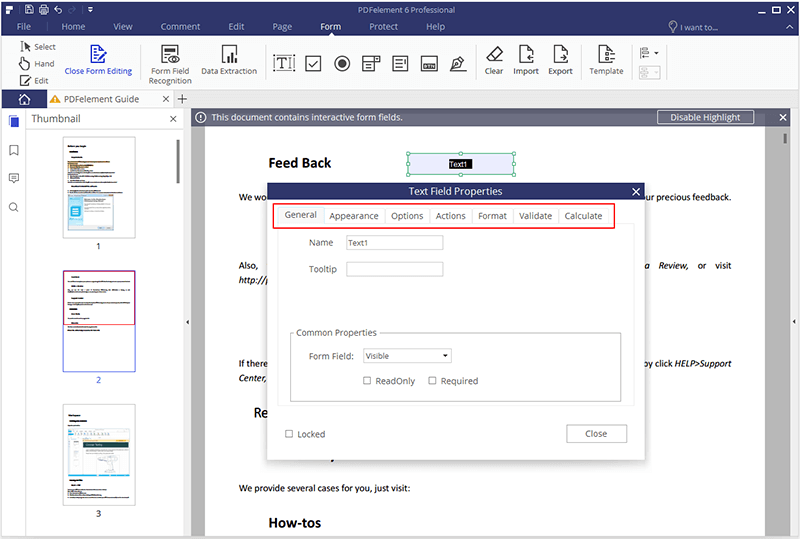 how to edit a pdf form