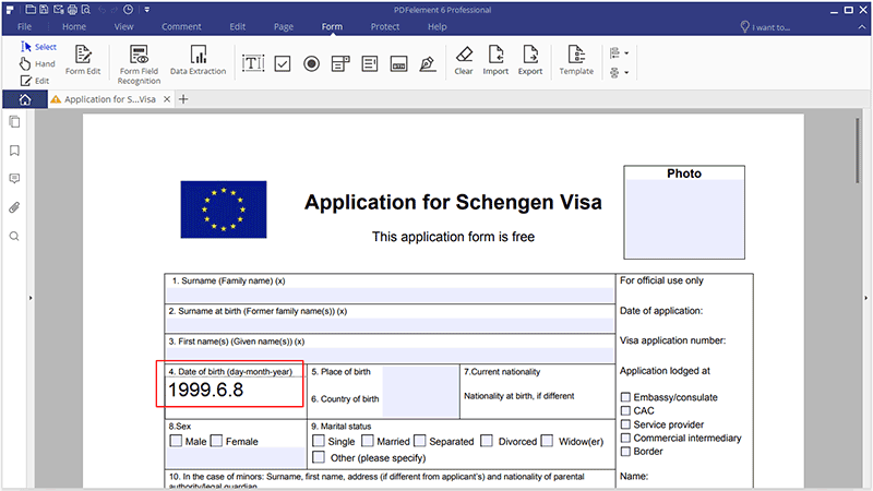 convert a pdf to a fillable form free