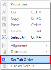 set tab order