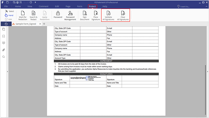 remove pdf signature