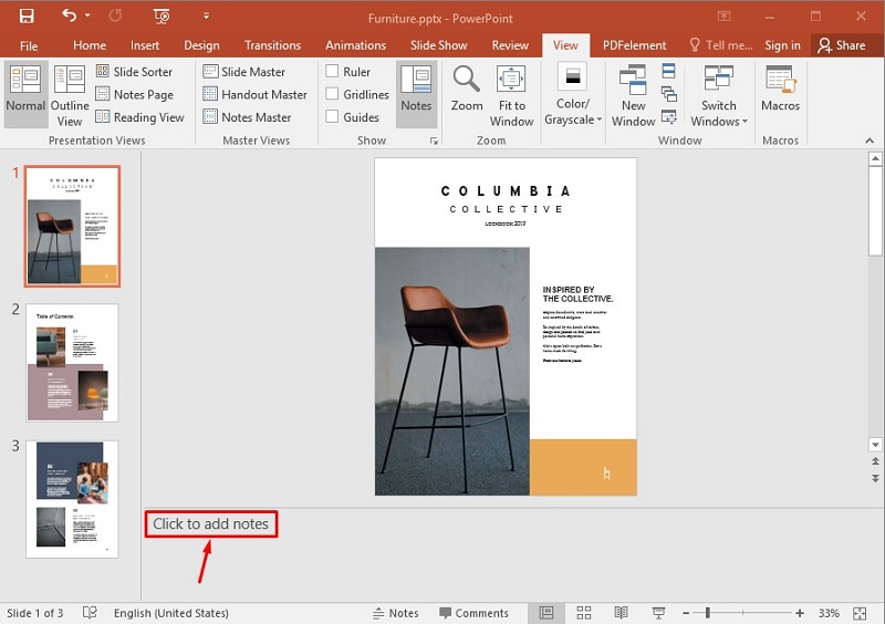 how-to-add-notes-to-a-slide-in-powerpoint-2016-dummies