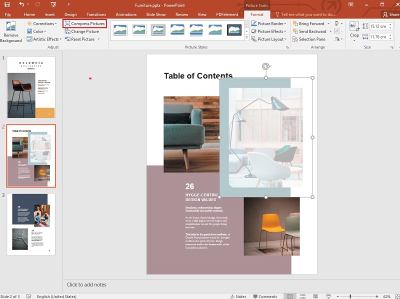 powerpoint file size reducer olnine