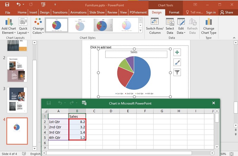 How to Make a Pie Chart in PowerPoint