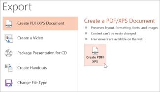 save ppt as pdf