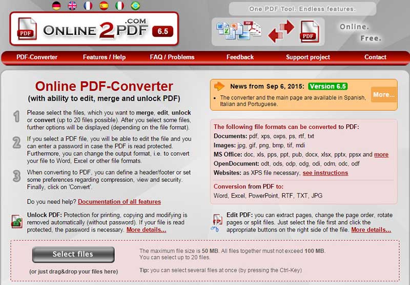 Pdf to word online 100% free) converter