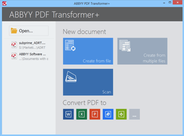 ocr software pdf