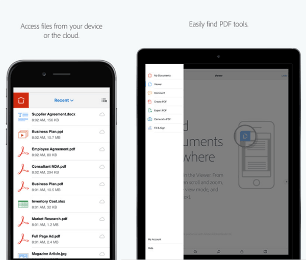 adobe acrobat reader download for mobile