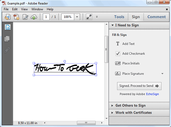 adobe acrobat sign in