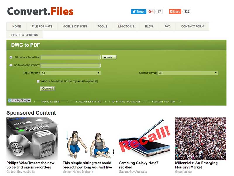 online autocad file to pdf converter