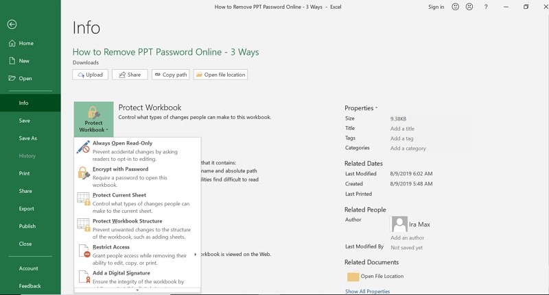 password protect pdfelement 6 professional