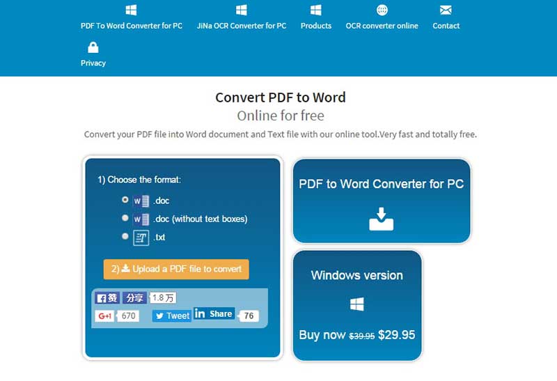 100 free online pdf to word converter