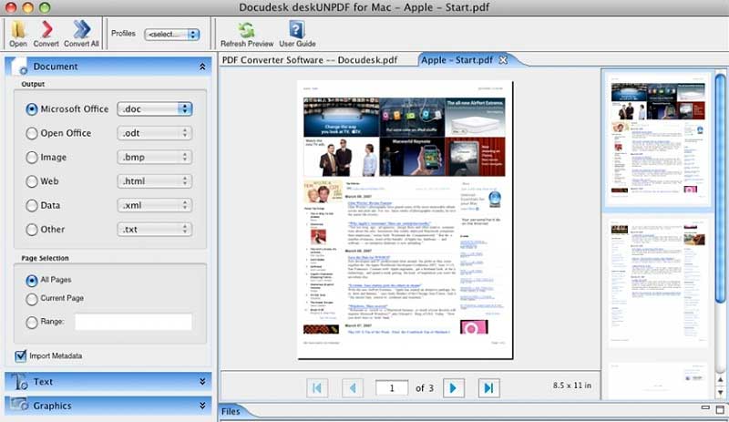 pdf to word converter for mac free