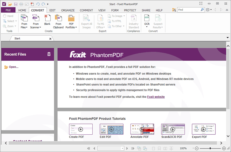 foxit phantompdf reader