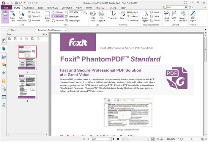 foxit reader print to pdf