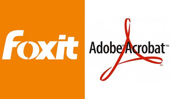 foxit pdf reader vs adobe