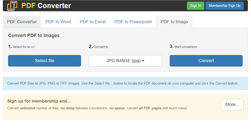 Top 6 Online PDF to JPG Converter